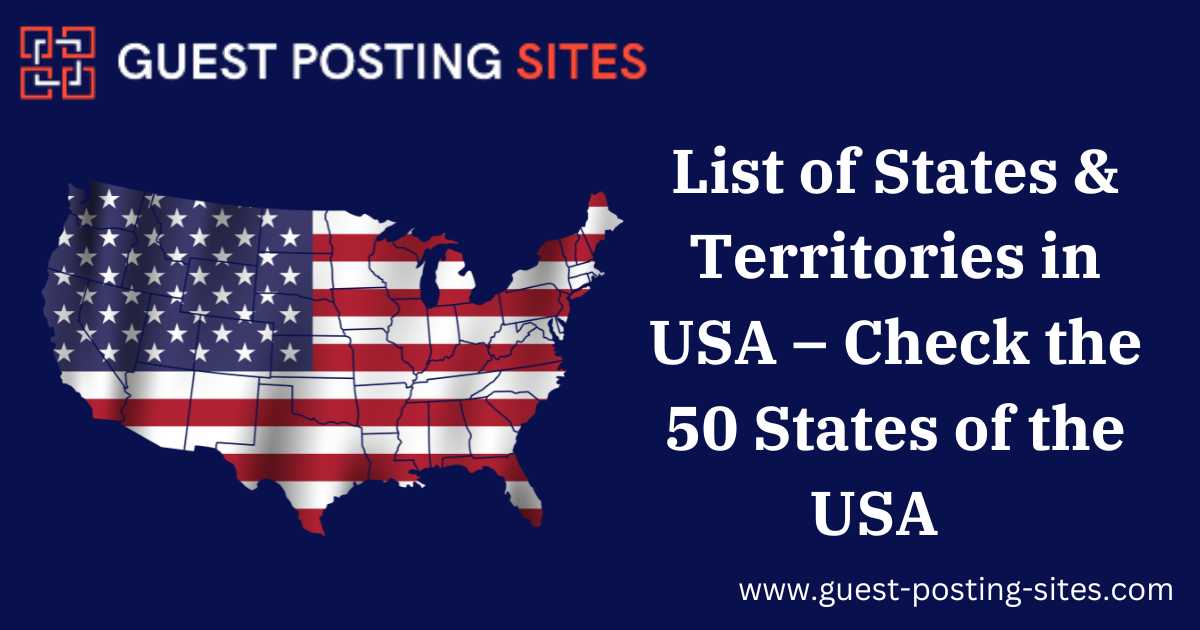 list of states in usa